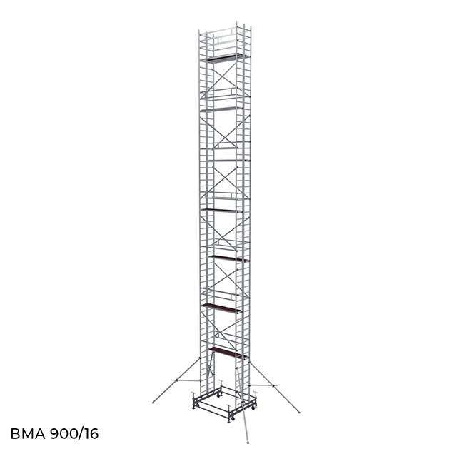 Вышка модульная алюминиевая ВМА 900/16
