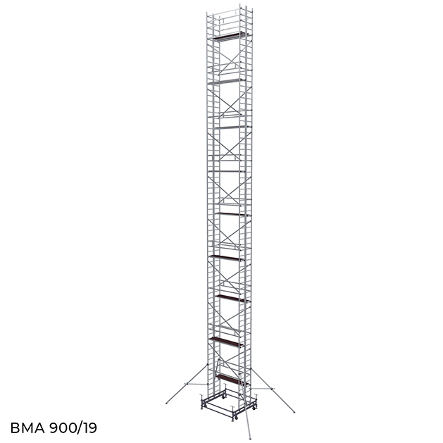 Вышка модульная алюминиевая ВМА 900/19