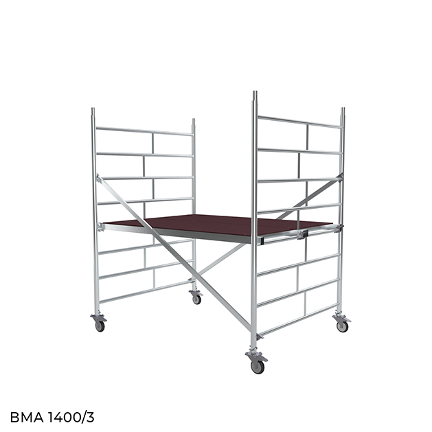 Вышка модульная алюминиевая ВМА 1400/3э*