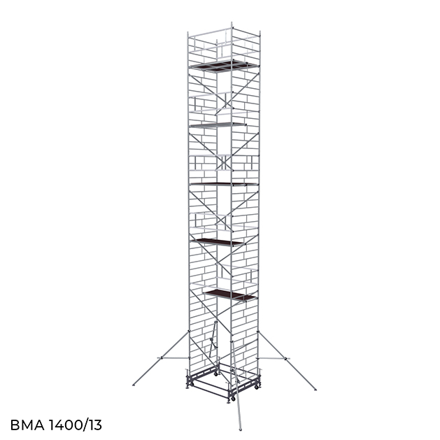 Вышка модульная алюминиевая ВМА 1400/13